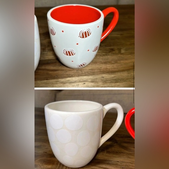 2 PC Coton Colors Mugs/Nothing Bundt Cakes Red Velvet Kind Of Day Cups - Picture 1 of 11